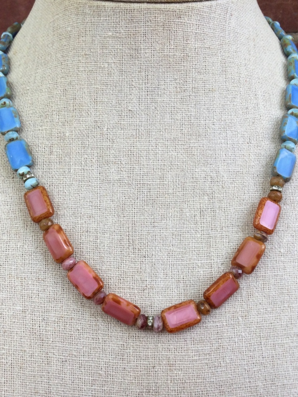 Unique Picasso Beaded Necklaces…Designed To Match Your Unique Hair!!!